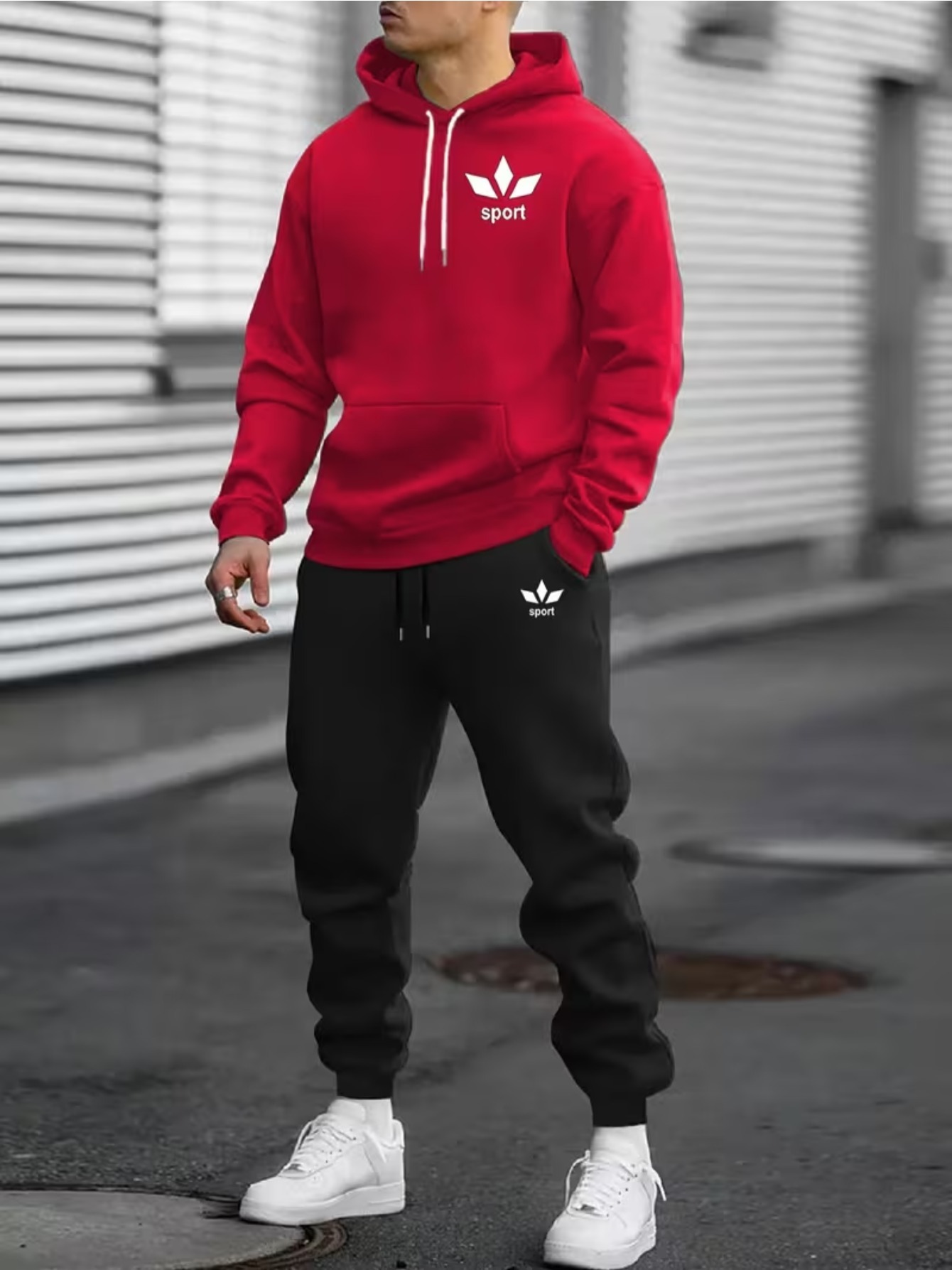 2026 Men 2‑Piece Tracksuit Set - огляд і ціна Joggers Pants