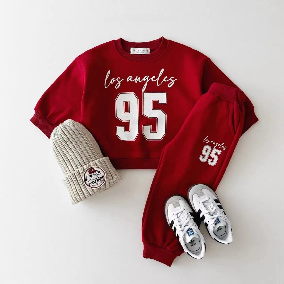 Boys Digit Print Sweatshirt +  - огляд і ціна Running Gear Kids