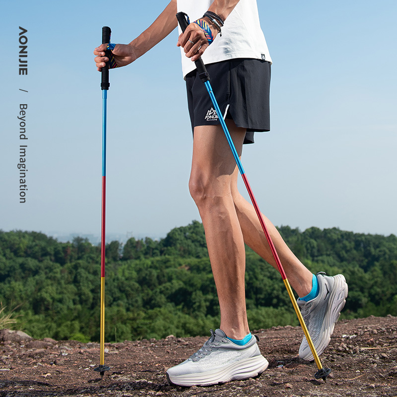 2pcs AONIJIE Folding Outdoor Q - огляд і ціна Trekking Pole Carbon