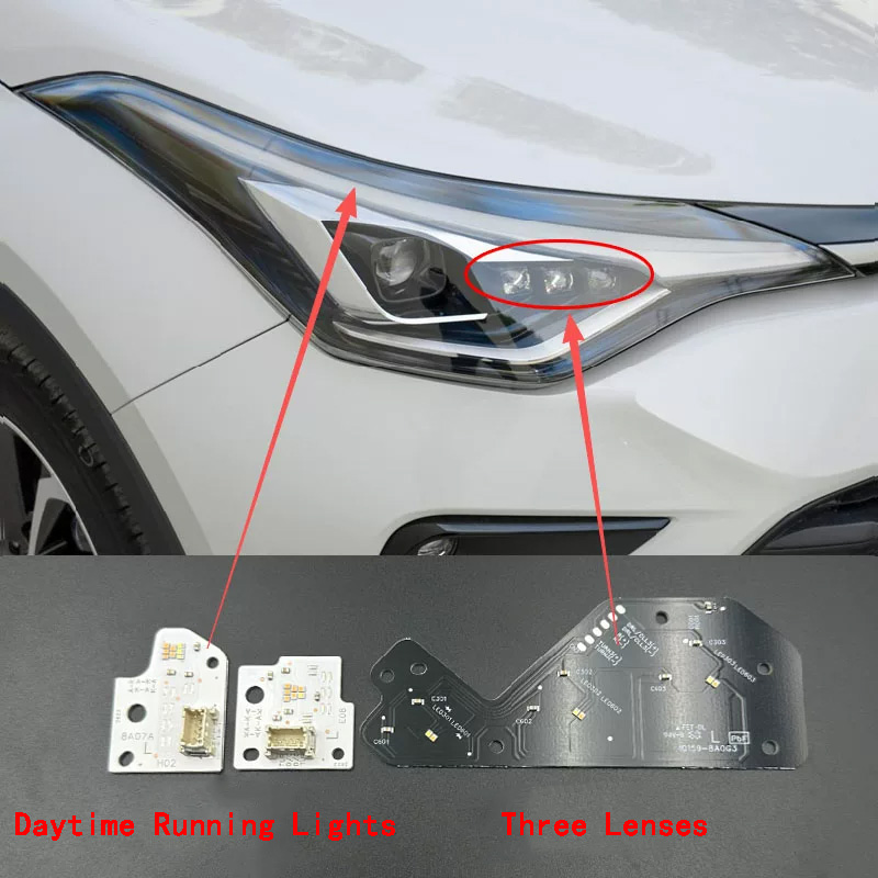 For 2021–2023 Toyota CHR Dayti - огляд і ціна Running Headlamp