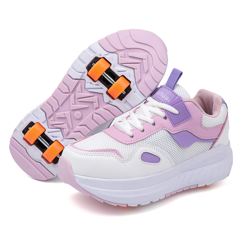 Kids Roller Skates 4 Wheels De - огляд і ціна Running Shoes Women