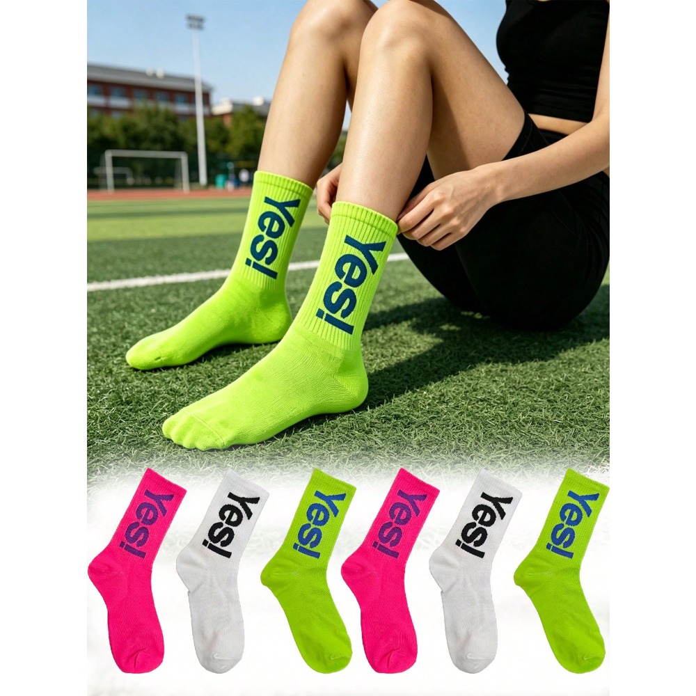 1/4 Pair Fluorescent Letter Pa - огляд і ціна Sports Socks
