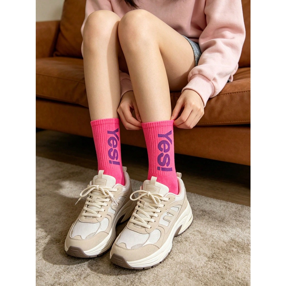 1/4 Pair Fluorescent Letter Pa - огляд і ціна Sports Socks